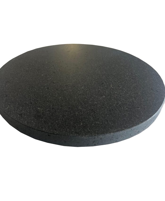 Piastra Rotonda in Pietra Lavica / Ollare Liscia per Barbecue - Spessore 2cm, Varie Misure